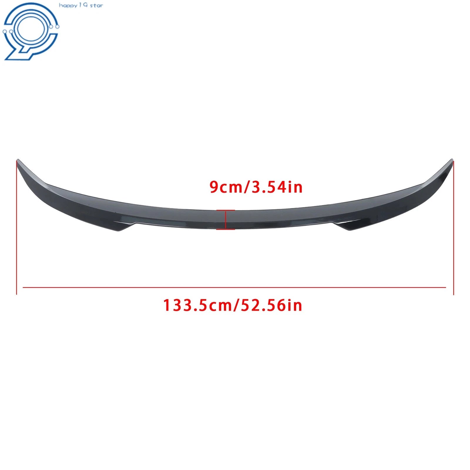 Rear Trunk Lip Wing Spoiler for Toyota Camry (2018–2023) Glossy Black JDM