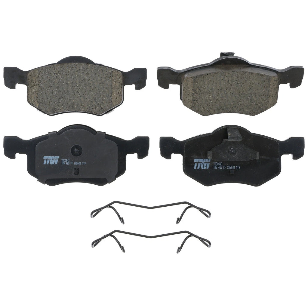 Front Brake Kit 303mm Rotors TRW Ceramic Pad for Ford Escape Mercury Mariner (2001–2012)
