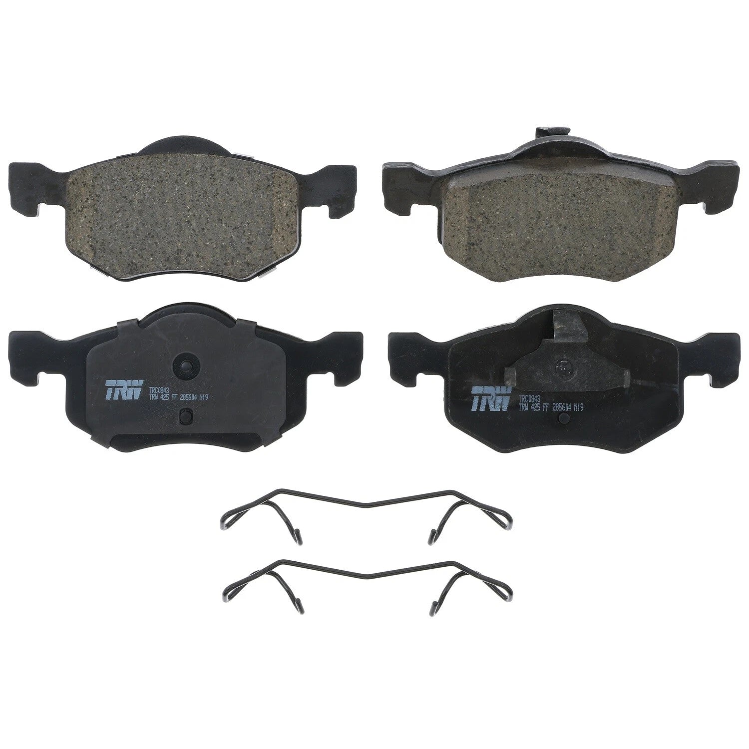 Front Brake Kit 303mm Rotors TRW Ceramic Pad for Ford Escape Mercury Mariner (2001–2012)