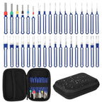 36Pcs Terminal Removal Tool Kit Depinning Tool Electrical Connector Pin Removal