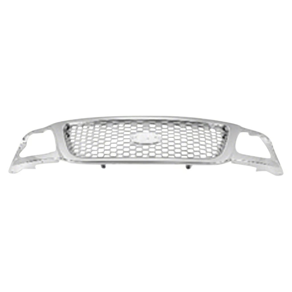 Replacement Front Grille Chrome Plastic for Toyota Hilux (2005–2015)
