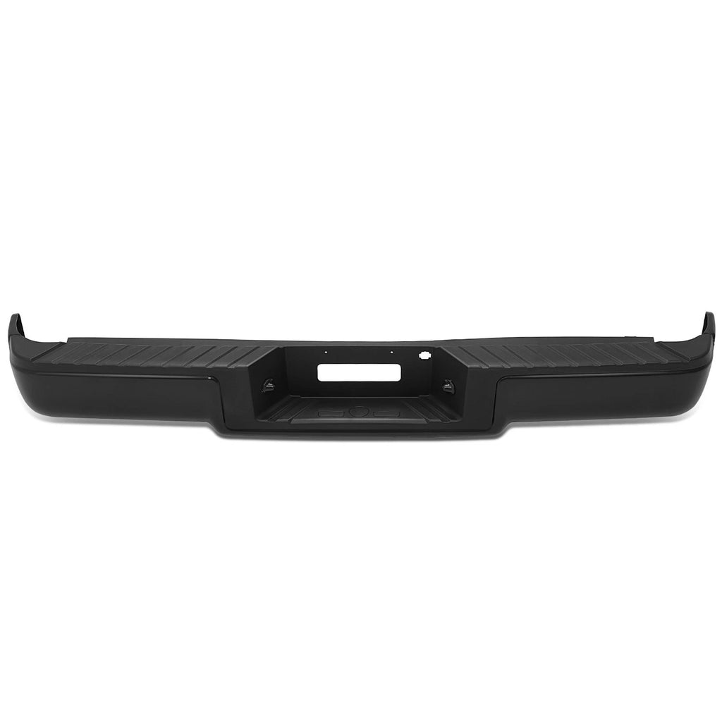 Rear Bumper Assembly for Ford F-150 (2004–2006) Black Fleetside w/o Park Sensor Holes