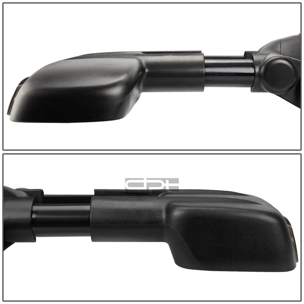 Set of 2 Power Heated LED Smoked Towing Mirrors for GM GMT800 (1999–2002)
