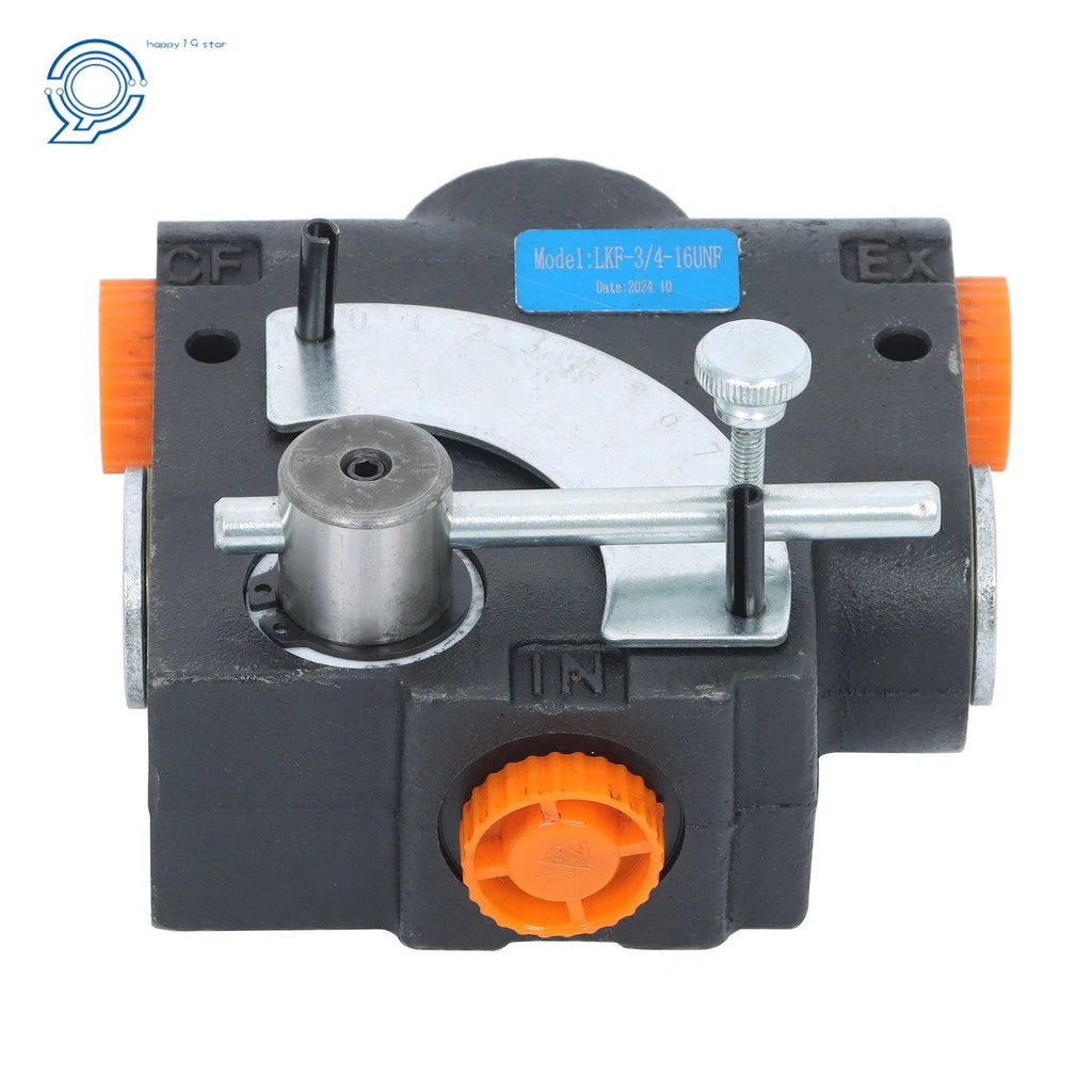 Adjustable Hydraulic Flow Control Valve for Various Applications (0-16 GPM)