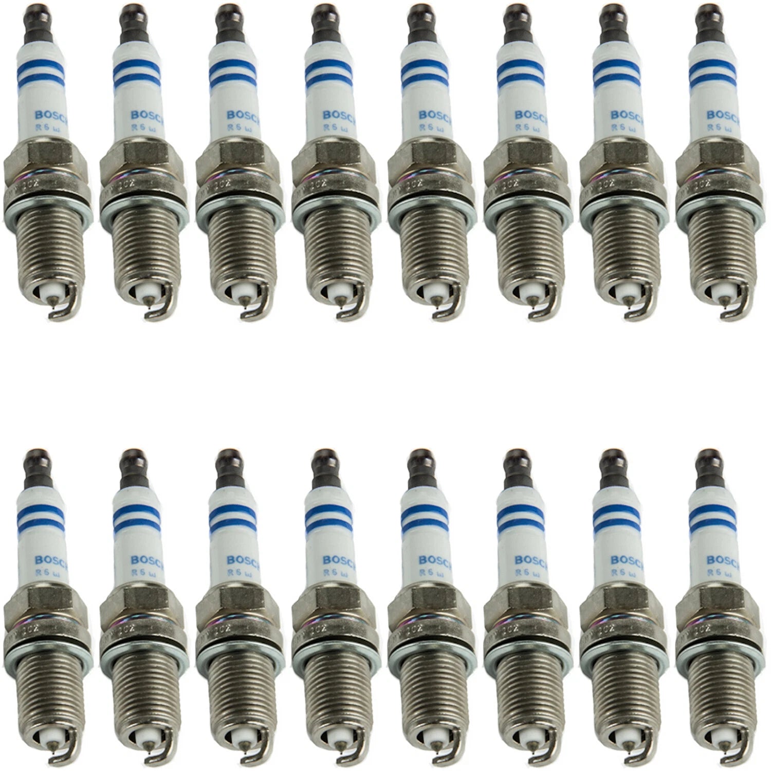 Set of 16 Bosch OE Fine Wire Platinum Spark Plugs for Chrysler Dodge RAM Jeep