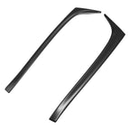 2pcs Black Rear Window Side Spoiler for Volkswagen Golf 7 (2013–2020)
