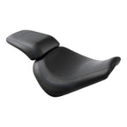 Black Driver Passenger Seat for Harley Fat Boy FLFB FLFBS (2018–2023)