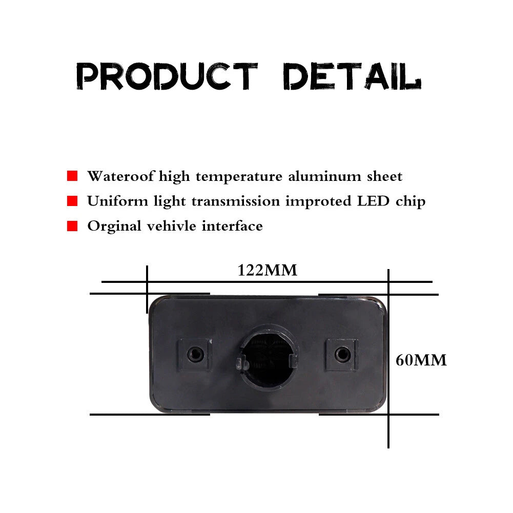 Set of 4 Smoke Front Rear Side Marker Light Housing for Mercedes Benz G500 G550 (2002–2015)