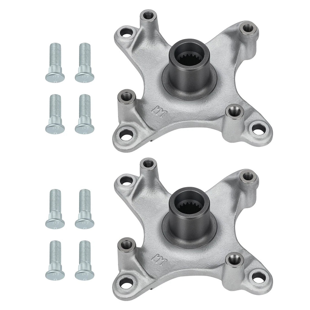 2X Rear Wheel Hub w/Bolts for Polaris Sportsman 400 4x4 (2008–2010)