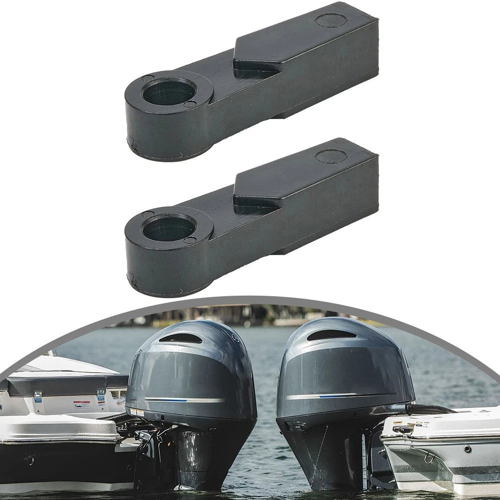 2X Outboard Control Box Cable End Connector for Universal Applications