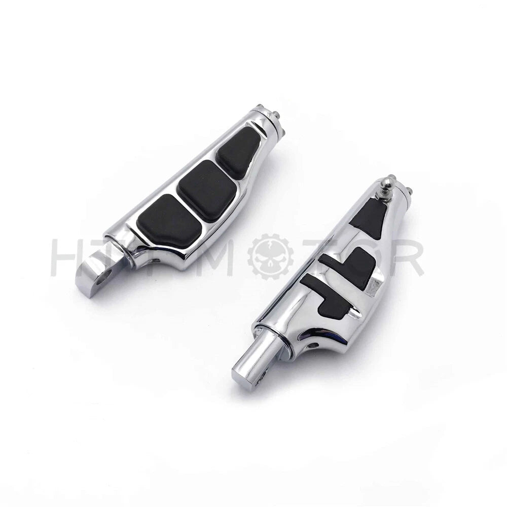Aluminum Foot Rest Pegs for Harley Touring Road Street Electra Glide