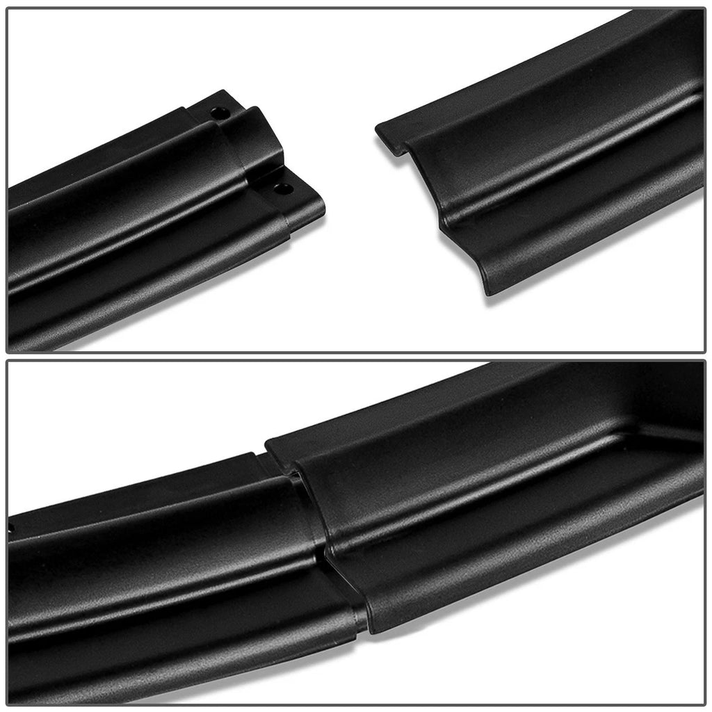 3Pc Front Bumper Lip Splitter for Toyota Sienna (2011–2015) Matte Black