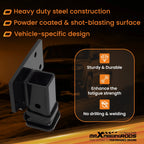 2" Rear Trailer Hitch Bracket Plate for Kubota BX Series