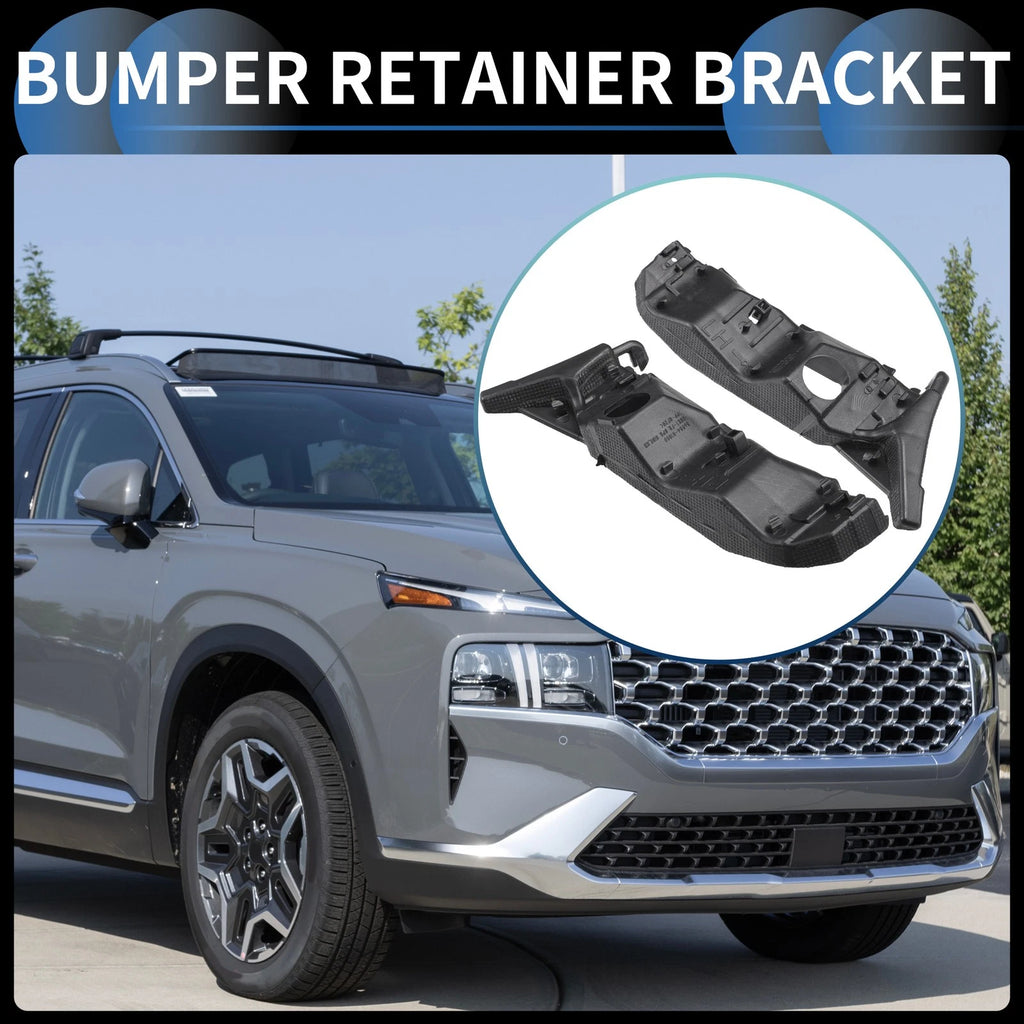 2X Front Bumper Retainer Bracket No. 86551S1000 for Hyundai Santa Fe (2019–2020)