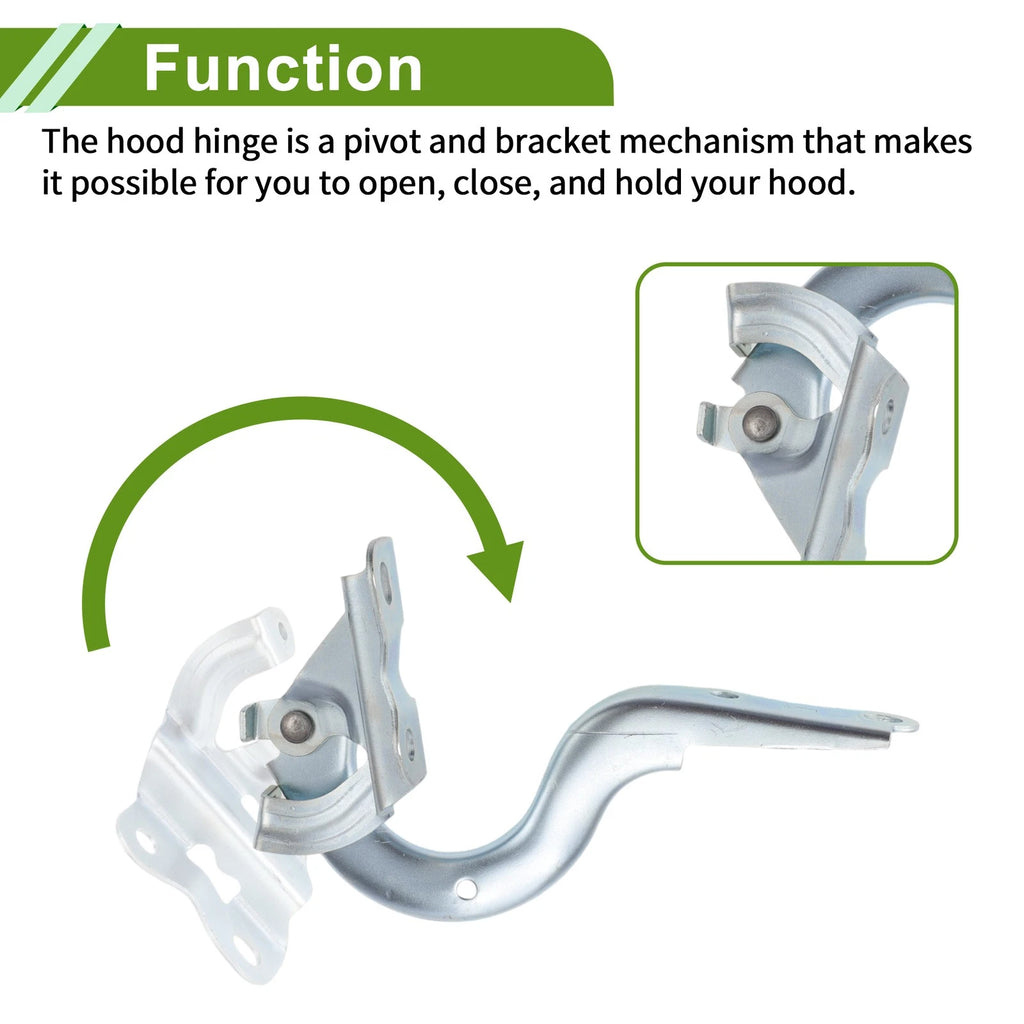 Hood Hinges for Toyota Corolla (2014–2017) No. 5342002250, 1 Pair