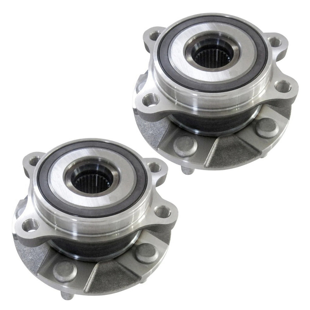 Set of 2 Front Wheel Hub & Bearing Assembly for Toyota Corolla iM (2006–2018)