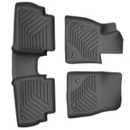 Set of 4 TPE All Weather Carpet Floor Mats for Mazda 3 (2014–2018)