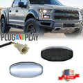 Smoke White LED Strip Fender Marker Lights for Ford F150 SVT Raptor (2017–2023)