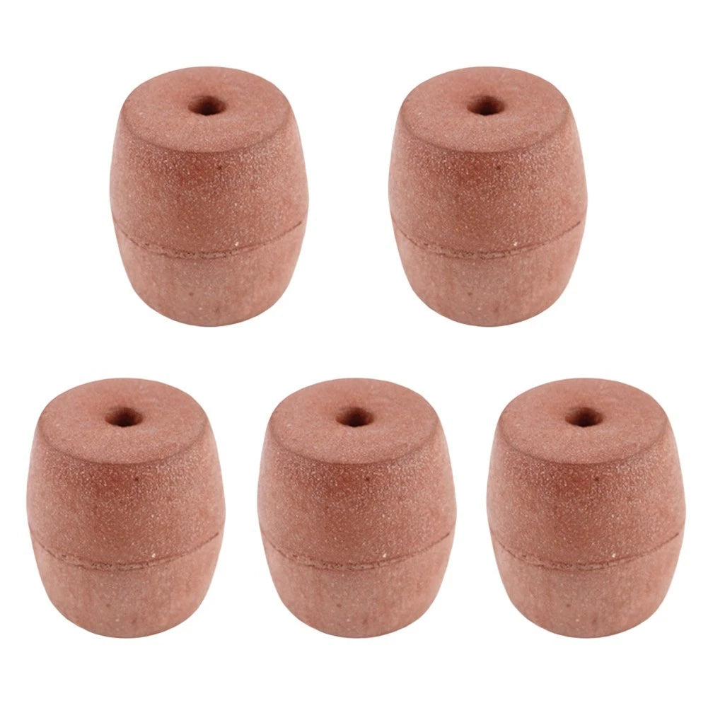 Set of 5 PVC Foam Fishing Net Floats 67mm x 64mm for Lakes Reservoirs
