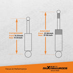 2.5" Leveling Lift Kit with Shocks for Ram 2500 4WD (2014–2022)