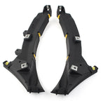 1 Pair Front Bumper Mount Bracket for Jaguar XF XFR (2012–2015) C2Z16532 C2Z16531