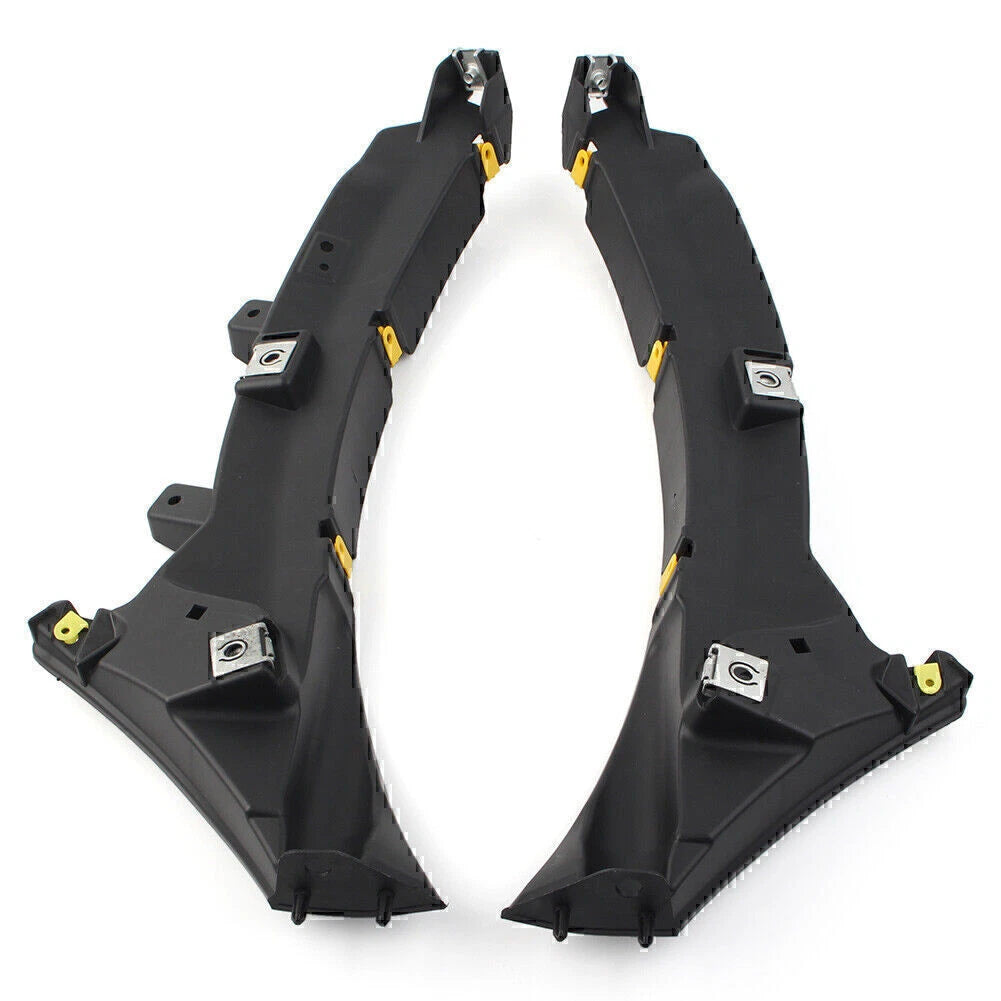 1 Pair Front Bumper Mount Bracket for Jaguar XF XFR (2012–2015) C2Z16532 C2Z16531