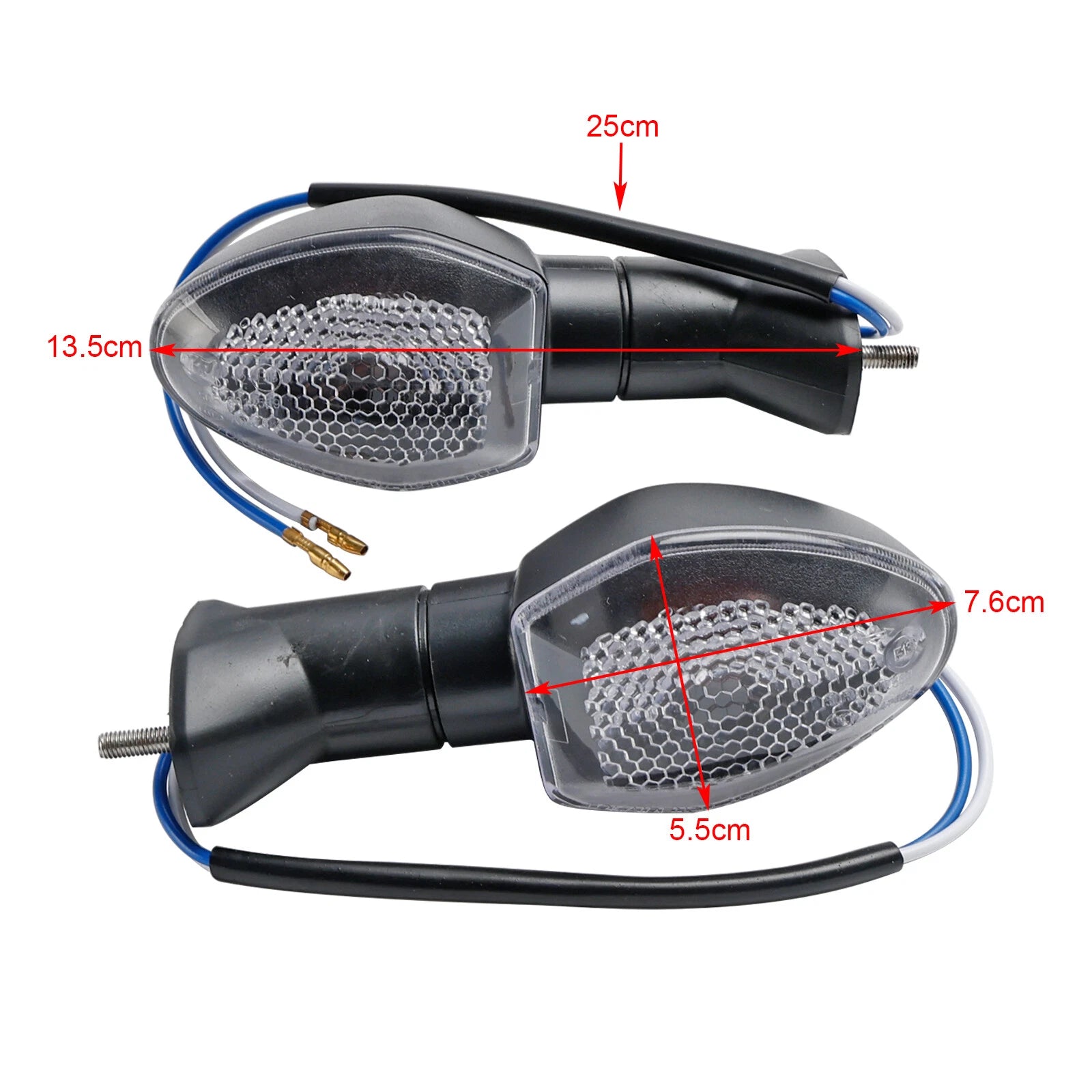 Turn Signal Lights for Suzuki V-Strom 650 1000 1050 GSX-S 750 (Clear)