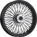 HardDrive V-Twin Rear Wheel 16x3.5 Black Gloss Spoked 48 for Harley