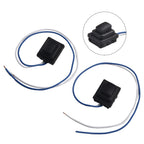 2X Button Switch Front Door Handle for Hyundai Tucson (2016–2020) Black Kit