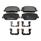Set of 2 Front Rotors & TRW Pro Low-Met Brake Pads for Forte 1.6L Turbo (2014–2018)