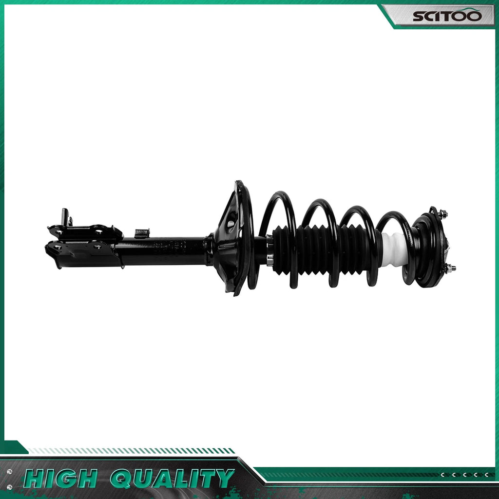 Set of 4 Quick Complete Struts with Coil Spring Assemblies for Hyundai Accent (2000–2005)