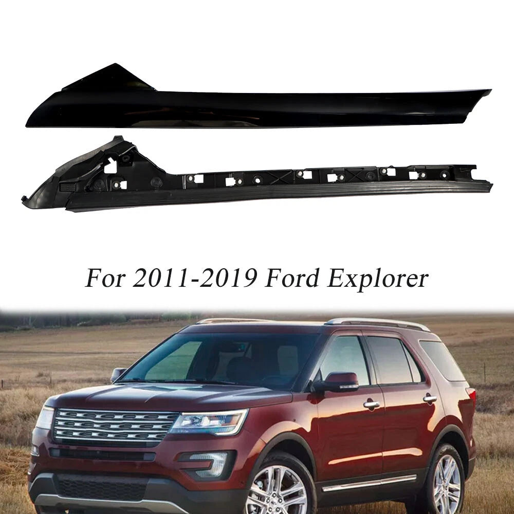 A-Pillar Molding Trim Pair for Ford Explorer (2011–2019)
