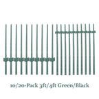 Heavy Duty Metal U-Post for Wire Fence (No Dig Garden)