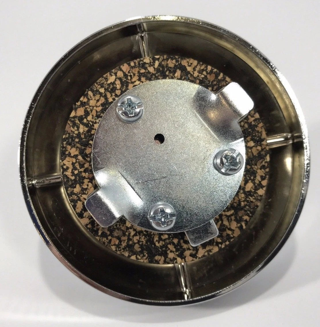 Chrome Locking Gas Cap with Keys for GM Cars and Trucks (1938–1971)