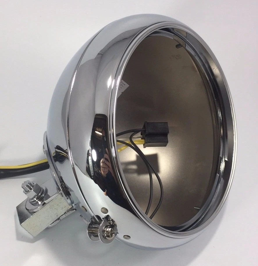 Chrome Headlight Housing Replacement for Harley Davidson 2015–2024