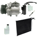 AC Compressor Kit With Condenser Replacement for Any Vehicle (2000–2015)
