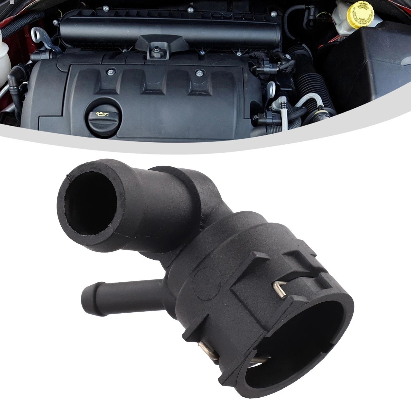 Radiator Coolant Hose Connector for Passat (2006–2010) 1K0122291R