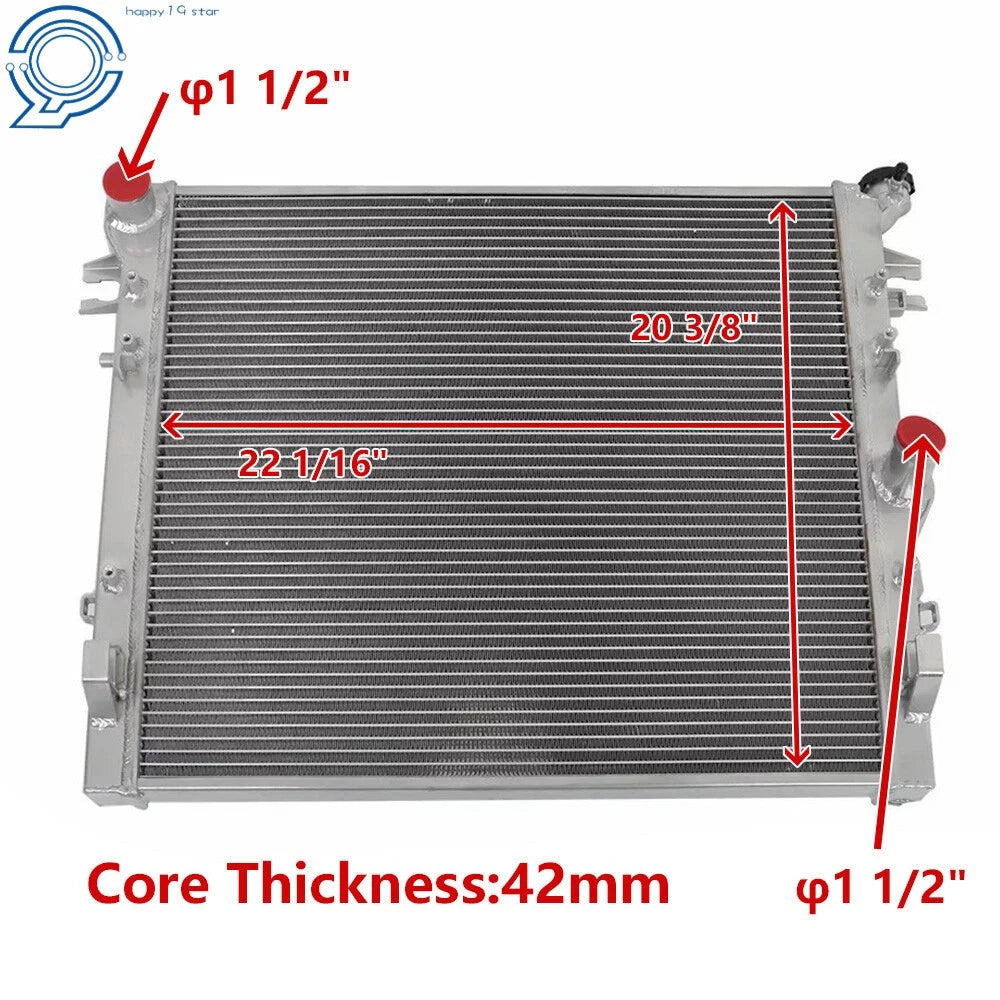 Full Aluminum Radiator for Jeep Wrangler JK (2007–2018)