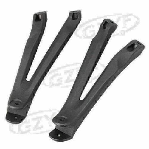 Rear Footrests Passenger Foot Pegs Brackets for Yamaha YZF-R1 (2004–2008)