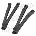 Rear Footrests Passenger Foot Pegs Brackets for Yamaha YZF-R1 (2004–2008)
