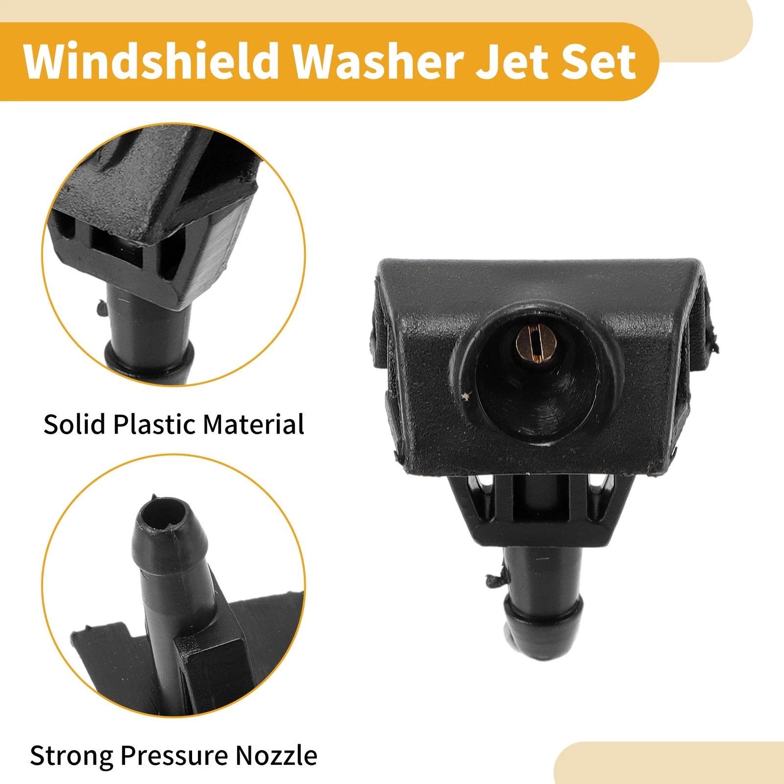 Windshield Washer Nozzle Kit for Nissan Note (2006–2013) No. 289329U000