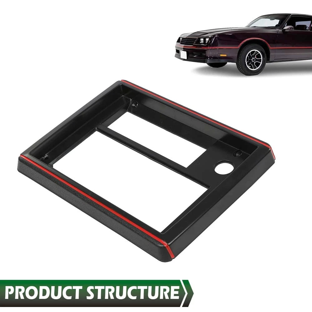 Radio Face Plate for Chevy Monte Carlo El Camino/GMC Caballero (1981–1988)