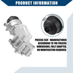 Engine Oil Cooler Replacement for BMW Mini Cooper Silver Tone