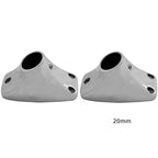 Stainless Steel Flagpole Base Socket for 20mm 25mm Poles (316 Marine Grade)