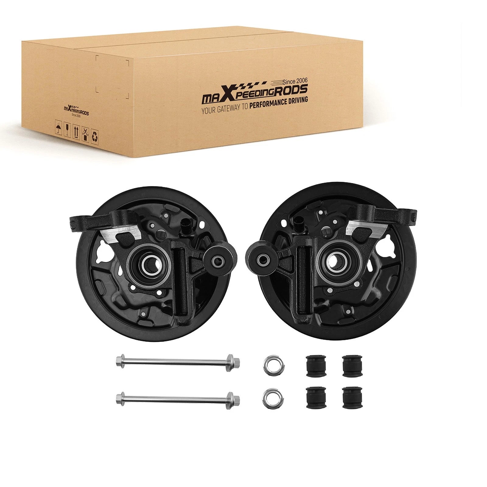 Rear Axle Set for Subaru Forester (2001–2008) with Bearing Knuckle Assembly