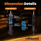 Adjustable Coilovers for Honda Fit (2009-2014)