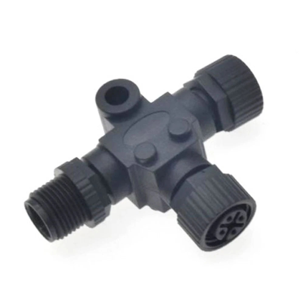 3 Way T Splitter for NMEA 2000 Marine Connector M125P (IP67 Rated)