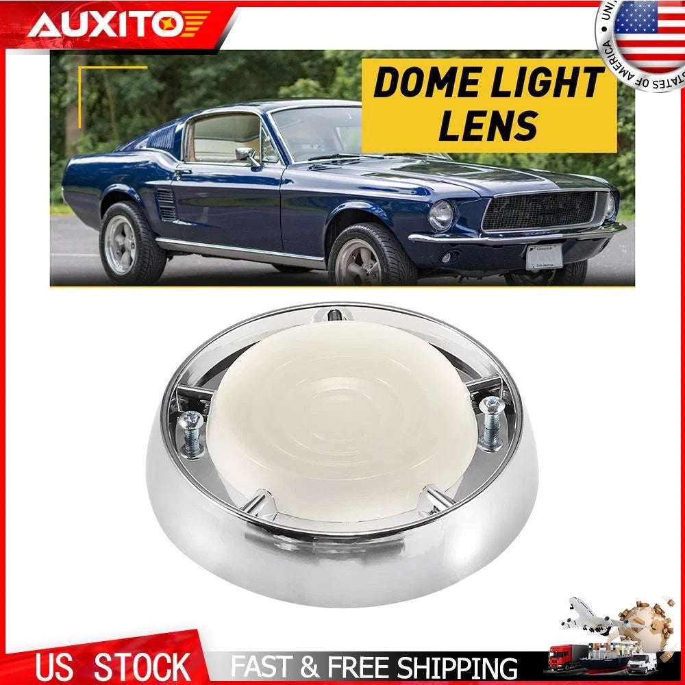 Dome Light Lamp Lens for Ford Mustang Galaxie (1960–1970) C0AF-13783C H