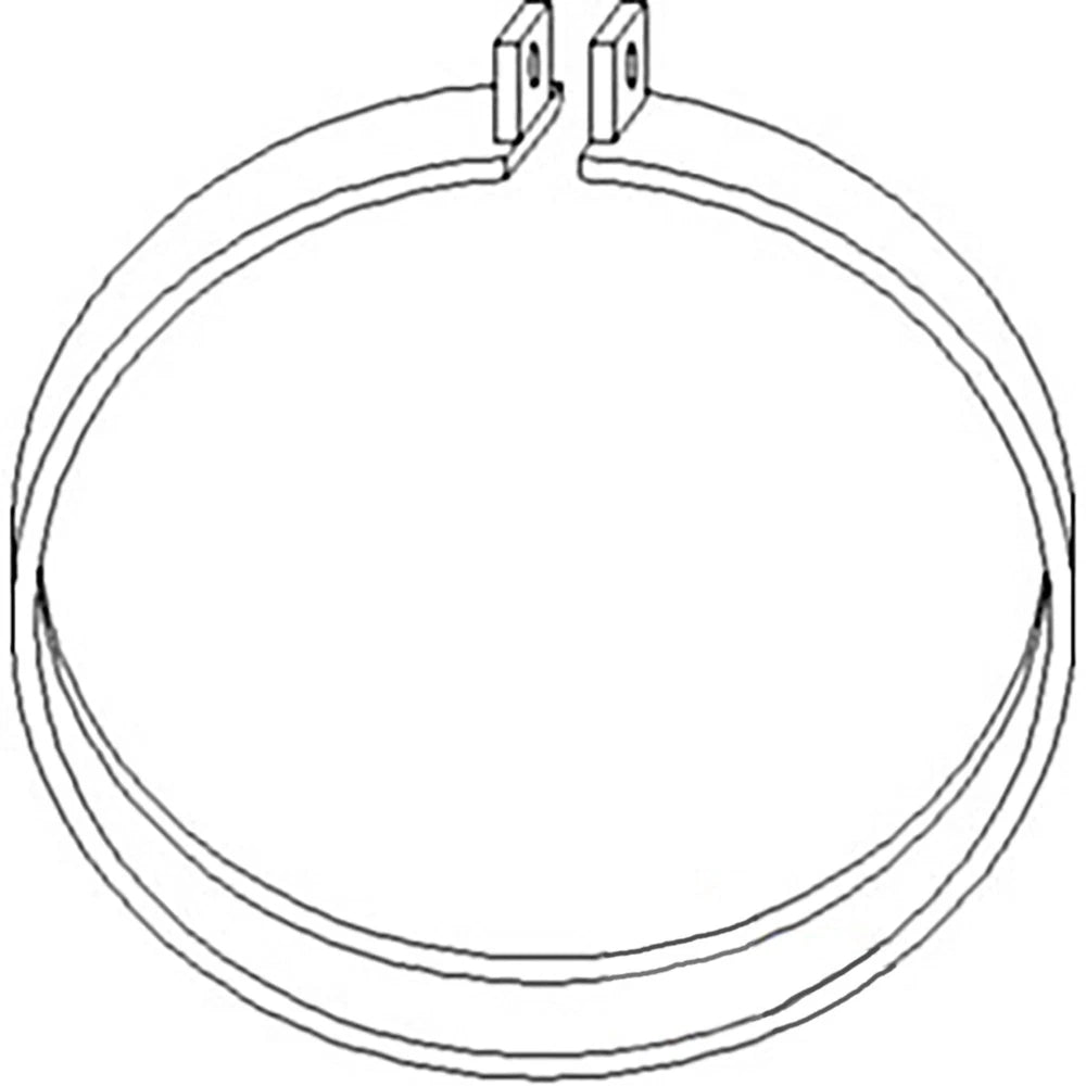 Headlamp Clamp for Case-IH Tractor Models A B C H O4 (Fits Cub) CLP200