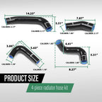 Silicone Radiator Hose for Toyota Land Cruiser (1968–1984)